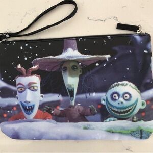 NWT Nightmare Before Christmas~Tim Burton Wristlet/Clutch Bag~Water Resistant
